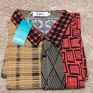 Vatpave Multicolor Geometric Shirt